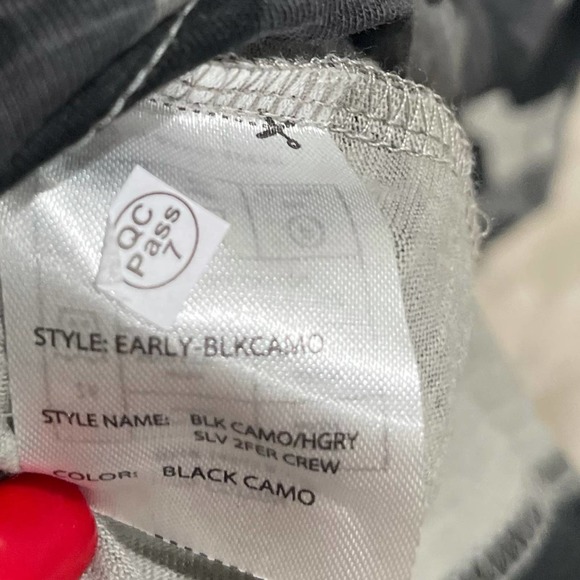 NEW BOYS 100% COTTON GRAY CAMOUFLAGE LONG SLEEVE SHIRT - Picture 9 of 10